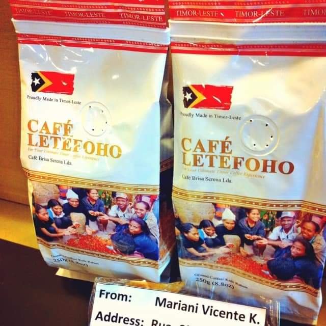 Horta Lori Café Timor Tama Santa Sé., Amo Papa Francisco Hemu Deit CAFÉ TIMOR