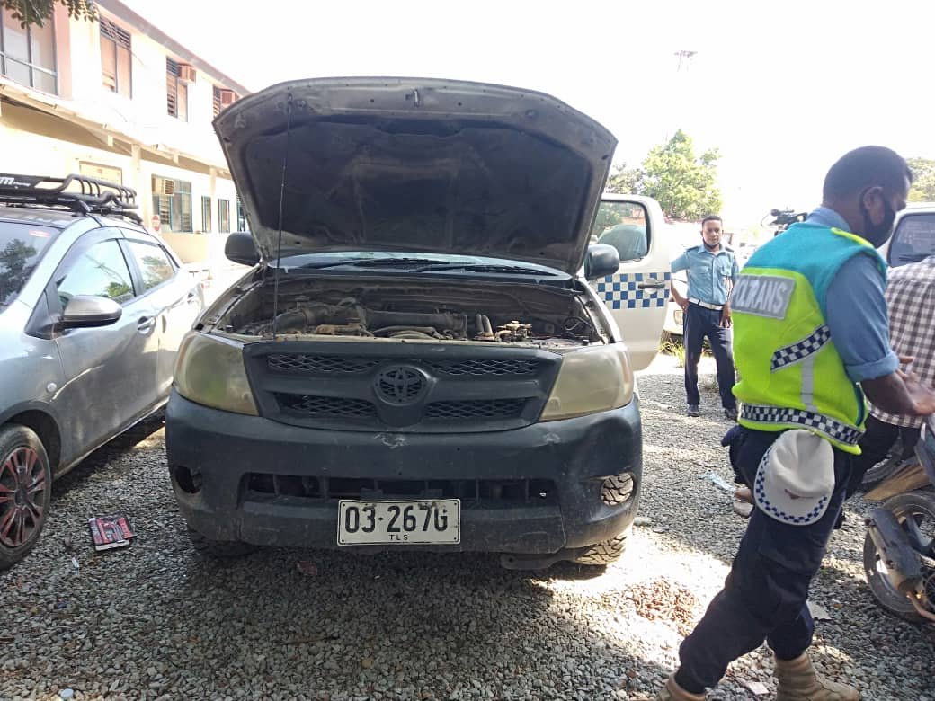 Transporte Avaria, Operasaun Policia Transito Nacional Parado