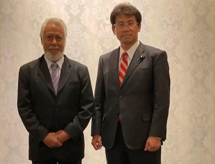 Governo Japaun Reafirma Apoio ba g7+, Xanana Agradese