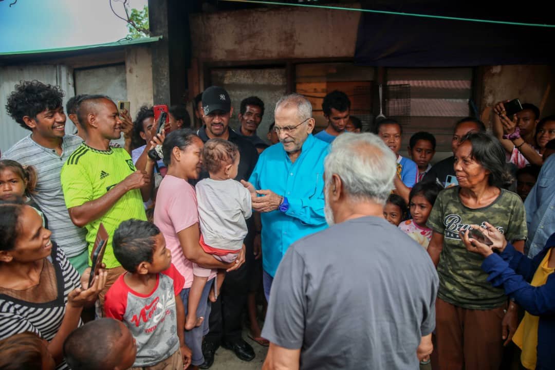 PR Horta No Xanana Muda Provizória Uma Kain 43 Ne’ebé Sofre Inséndiu Ba Bairo Pite