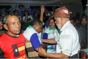 Xanana Simu Afiliasaun Eis Tezoreira KHUNTU No Militante Importante FRETILIN No PLP