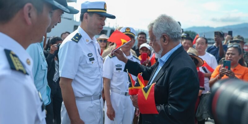 PM Xanana Observa Direta Ró Peace Ark Iha Porto Dili