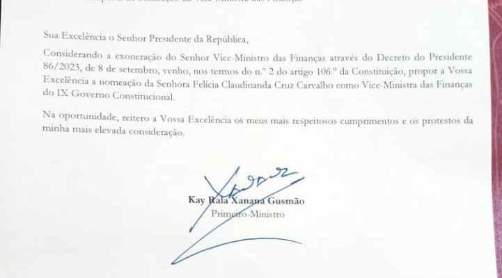 PM Solisita PR Atu Fó Posse Ba Susessór Vise MF, Helder Lopes