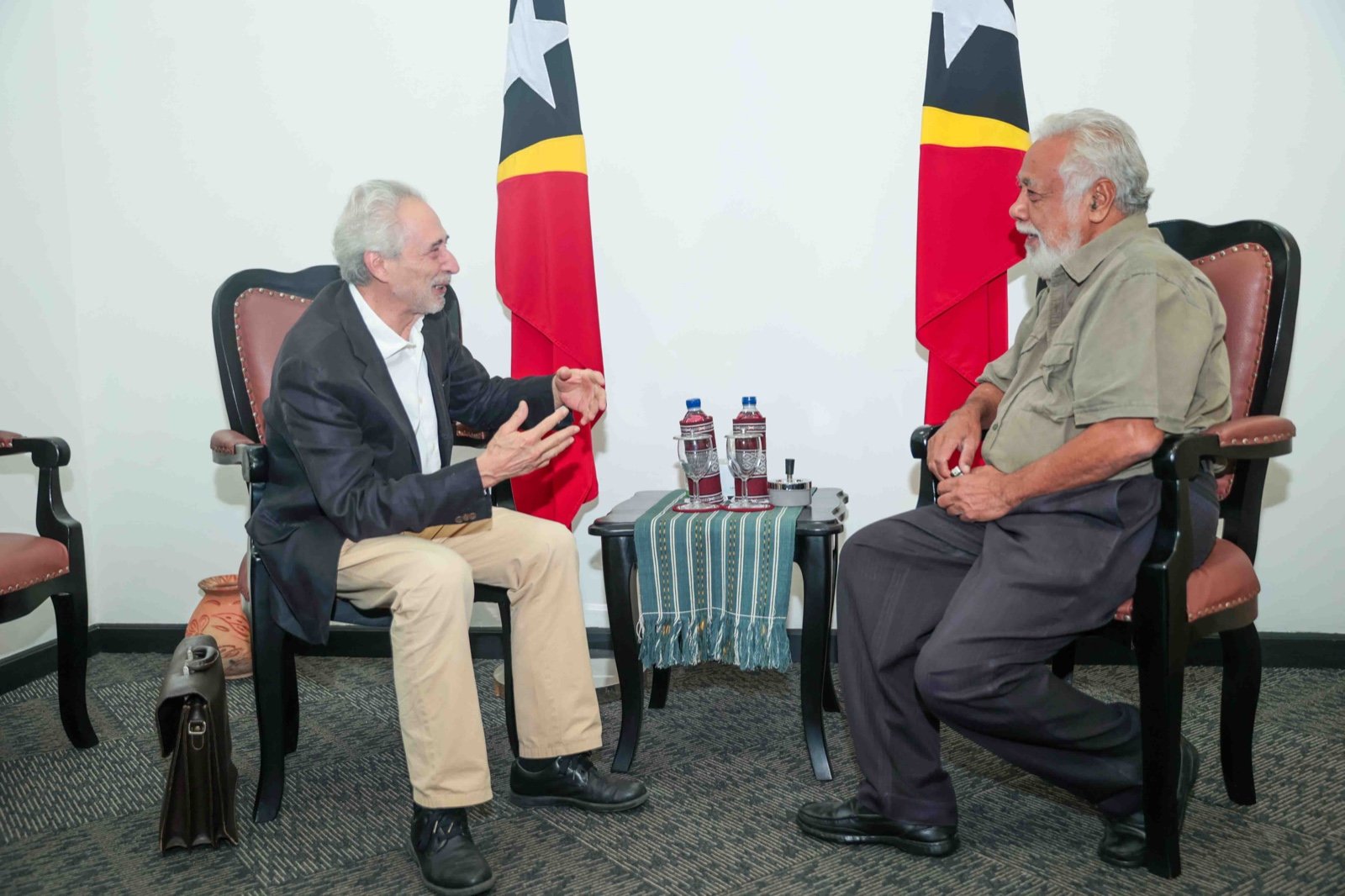 PM Xanana no Konstitusionalista Portugal Diskute Asunto Justisa, Edukasaun no Estratézia Dezenvolvimentu