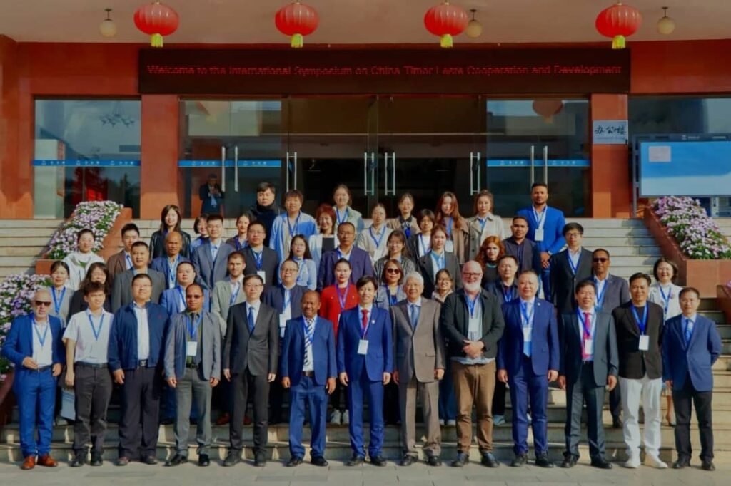 The Timor Leste National University delegation joined the International symposium on China-Timor Leste cooperation and development forum.