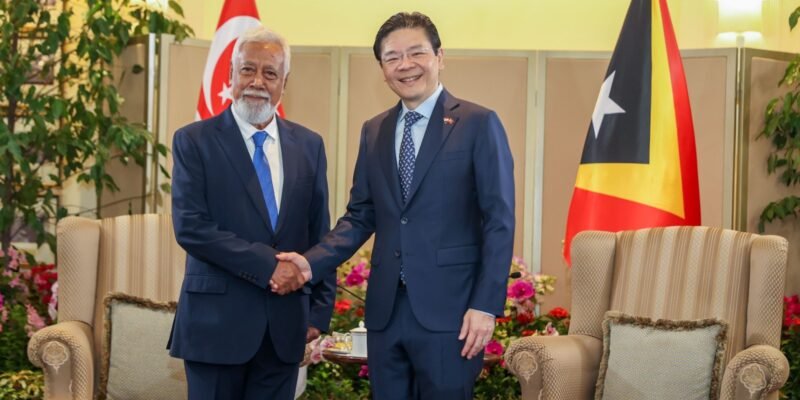 PM Xanana Agradese Singapura Ne’ebé Apoia Formasaun Hodi Prepara Adezaun TL Bá ASEAN