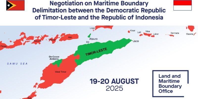 TL-Indonézia Hahú Negosiasaun Fronteira Marítima Iha 19-20 Agostu 2025